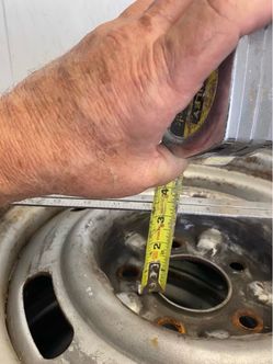 Four Chevy Rally Wheels with tires