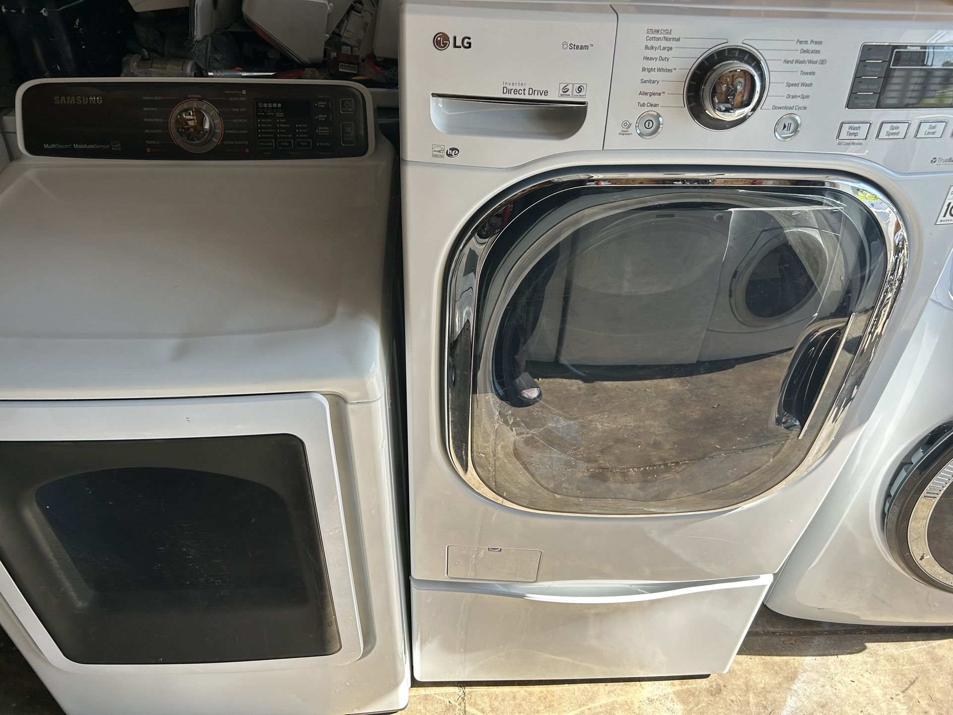 Washer And Dryer