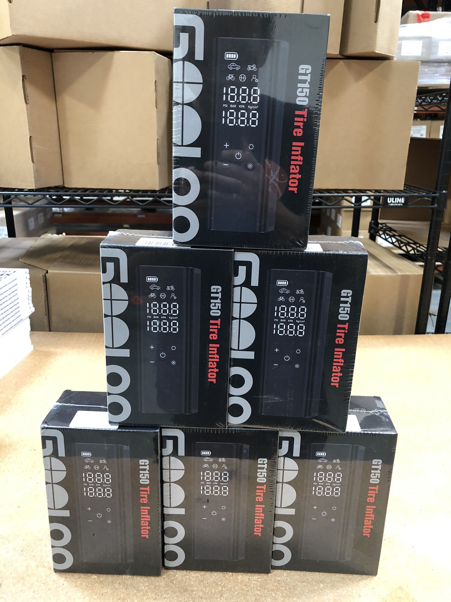 GOOLOO GT150 Tire Inflator Portable Air Compressor Each $30