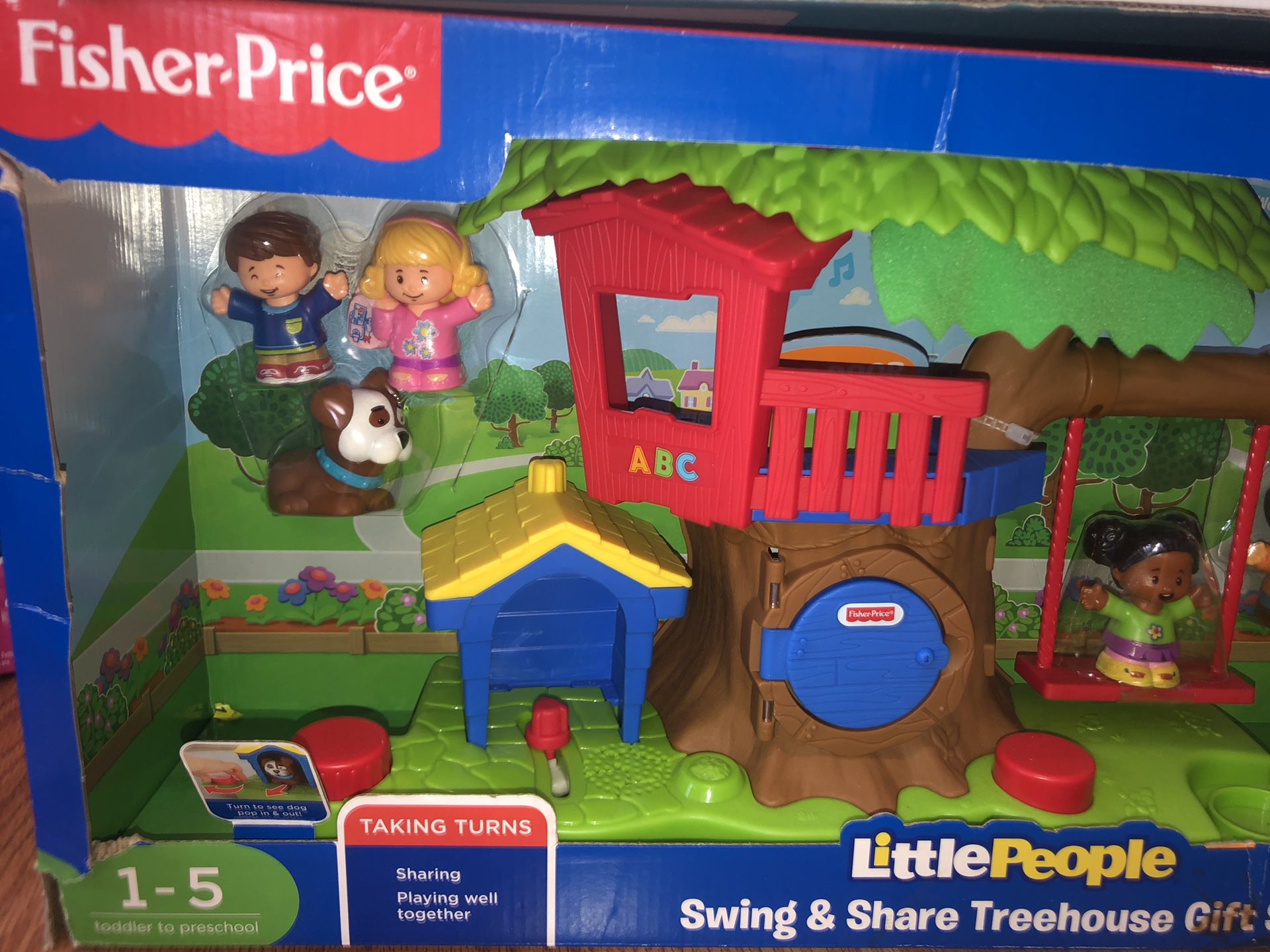 Fisher Price: Little People Swing & Share Treehouse Gift Set