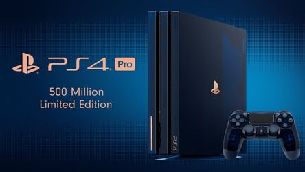 新品未開封品ps4 pro 500million limited edition