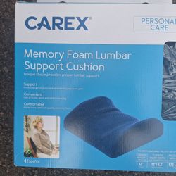 Carex Memory Foam Support Cushion 