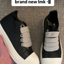 rick owen jumbo laced lows