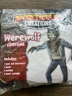 Halloween Costume Werewolf Kids Medium