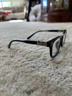 Chrome heart glasses