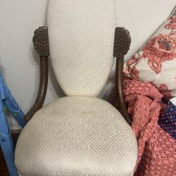 Antique Wooden Chairs Set