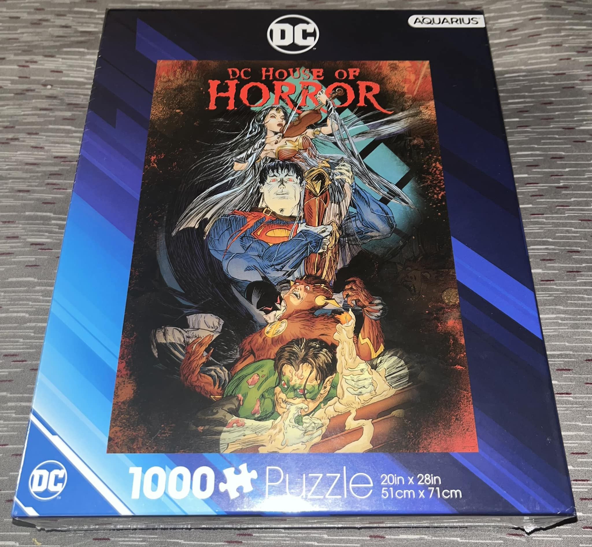 DC COMICS HOUSE OF HORROR 1000pc Puzzle (New/Sealed)
