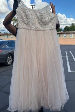 David bridal dress size 18