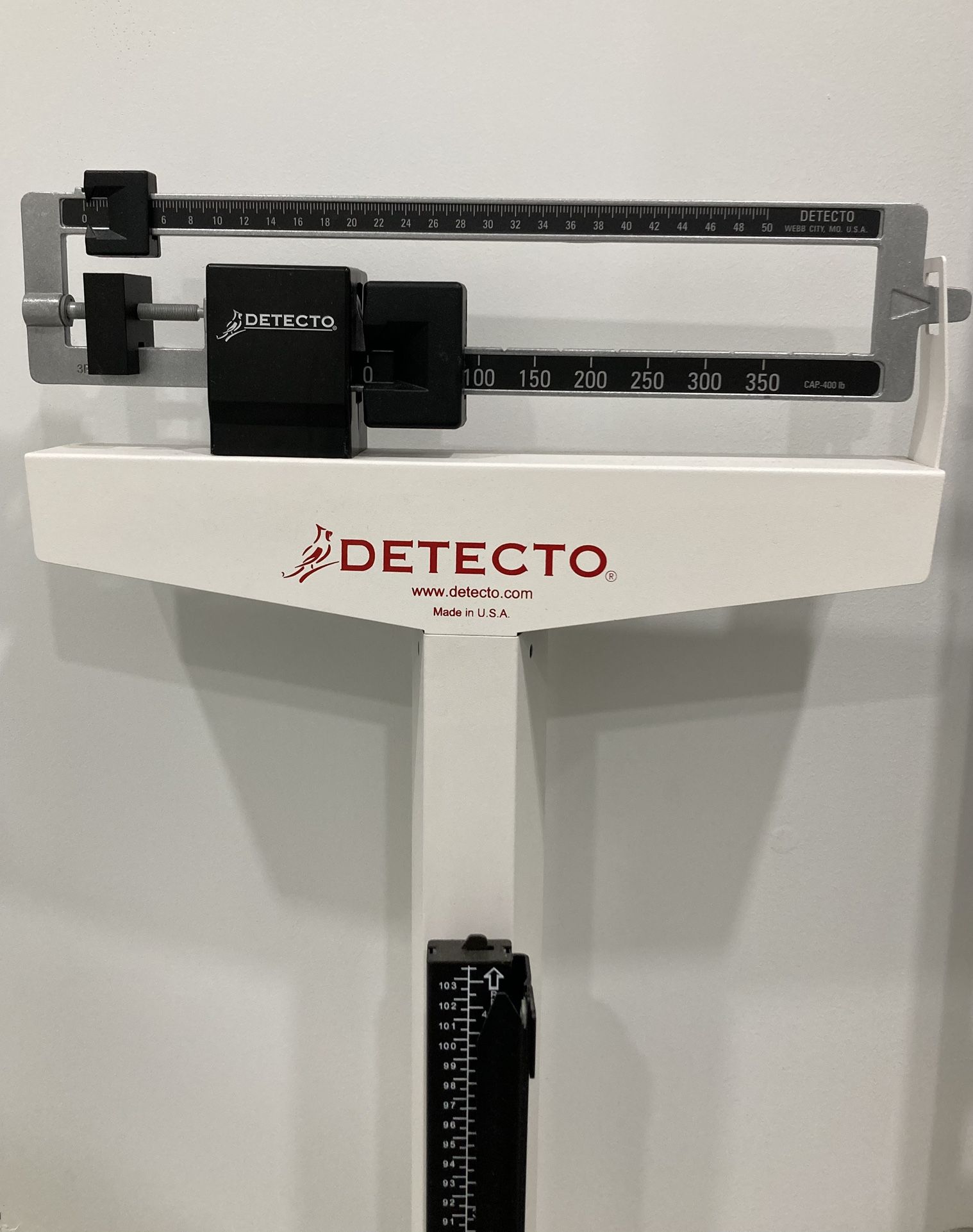 Weight Scale with Height Rod