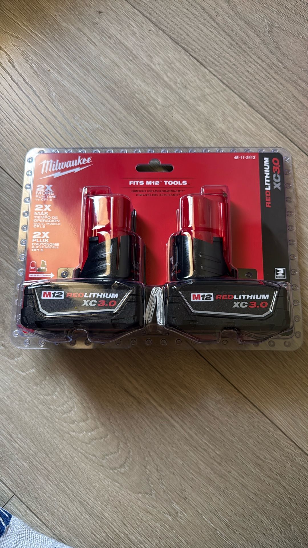 Milwaukee red lithium XC 3.0 - M12 Tools