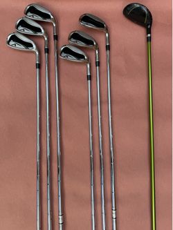 Walter Hagen AWS Golf Club Set 4-9 Irons + 3 Hybrid (Aldila NV 85-R Shaft)