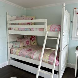 Bunk Bed/ Twin Beds /Trundle Set