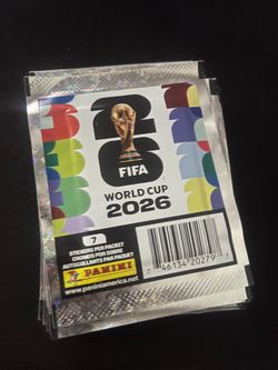 10 Panini World Cup Sticker packs