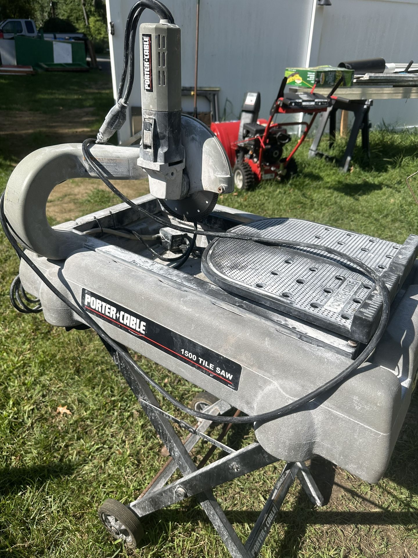 Porter Cable Wet Saw