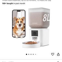 8L Automatic Pet Feeder With Camera 
