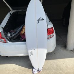 Rusty Dwart Surfboard 5’7”.  Volume 30