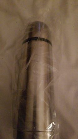 24oz. Stainless Steel thermos bottle new convenient cup and lid