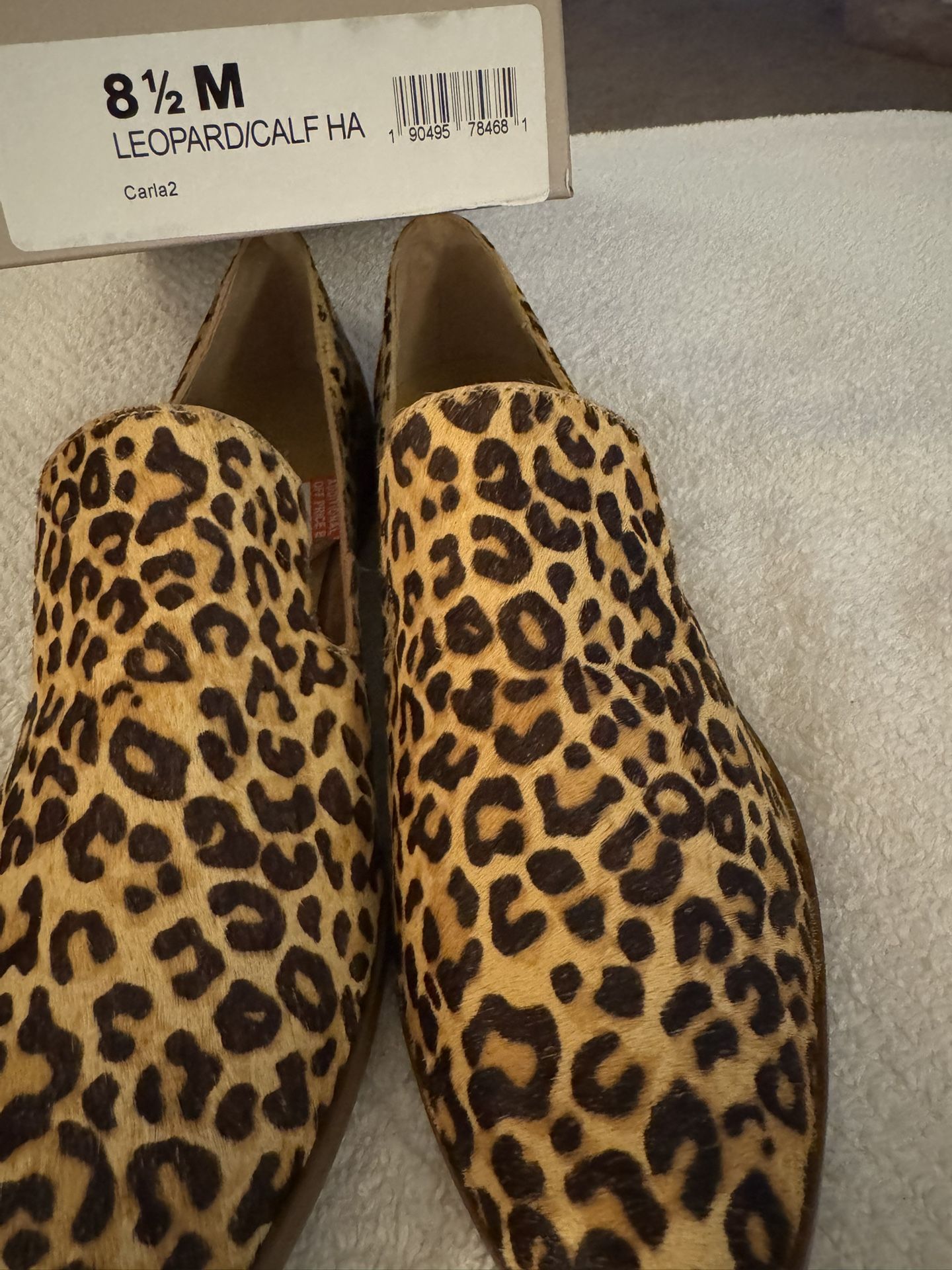 New Leopard /Calf Hair 8 1/2 M