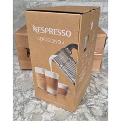 Nespresso Aeroccino 4 Milk Frother - New in Box