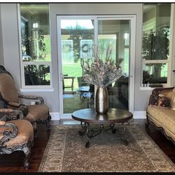 Aico Living Room Set Of 5 Sofa 2 Armchairs 2 Coffee Table