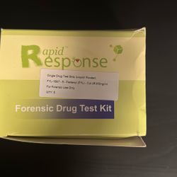 RAPID RESPONSE FORENSIC DRUG TEST KIT