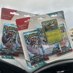 Pokémon Journey Together Blisters