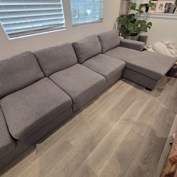 Sectional with chaise