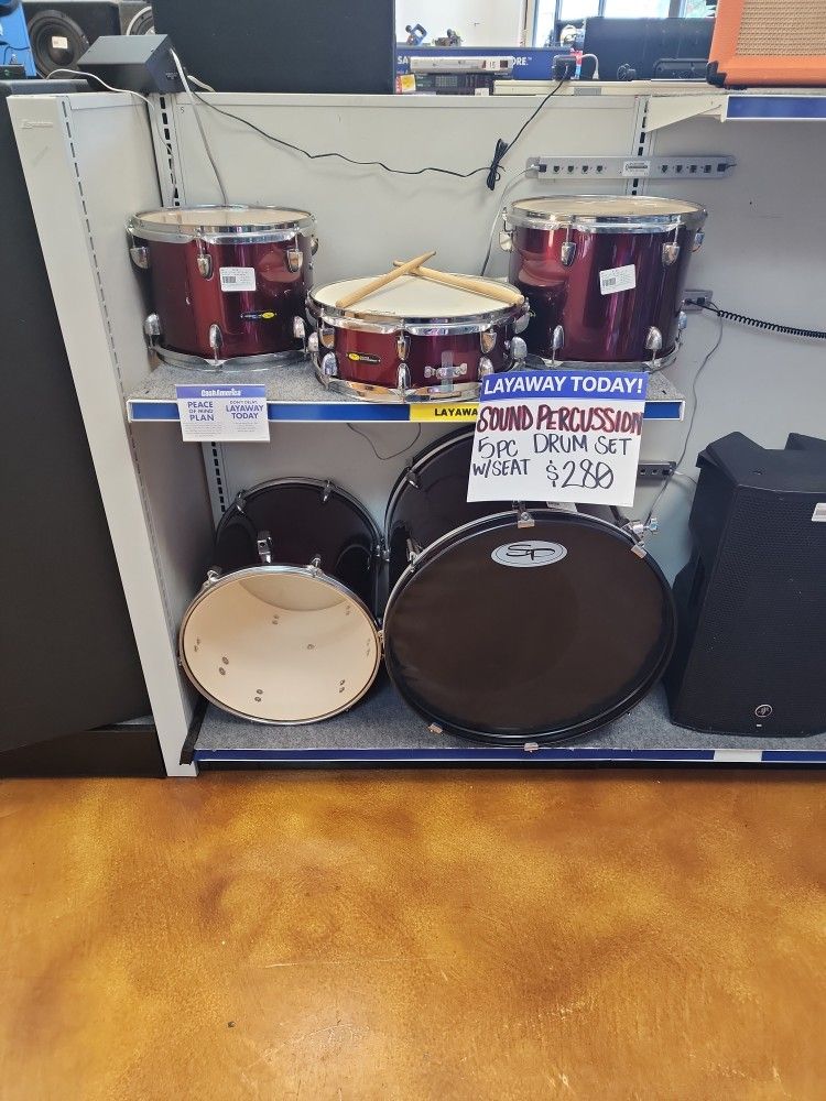 Sound Percussion 5pc Drum Set