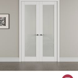 French door With Glass Or Solid Wood 
