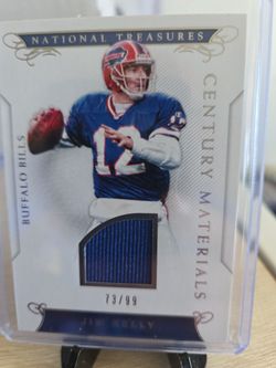 Bills Jim Kelly Jersey Card