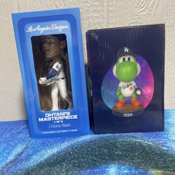 Yoshi Bobblehead and Ohtani Greatest Game 1/2