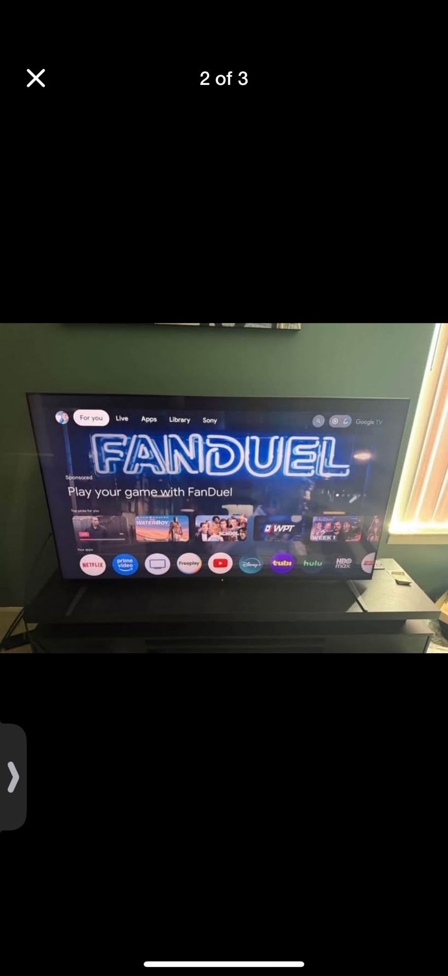 Sony Bravia 7 55 Inch TV