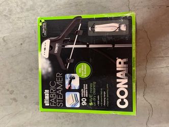 Con air Ultimate Fabric Steamer GS28B Full Size Smoothes de-wrinkles & freshens