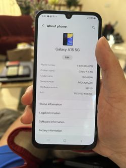 Lightly Used Boost Mobile Samsung Galaxy A15 5g 128gb For 100