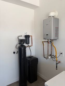 Water softener installation