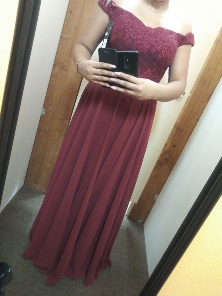 Vestido d fiesta
