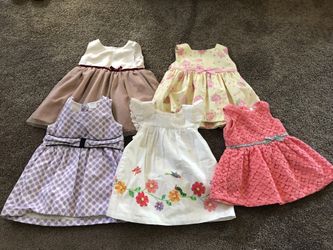 Baby girl dress lot!!