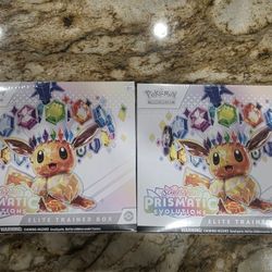 Pokemon Cards Prismatic Evolutions Elite Trainer Box 