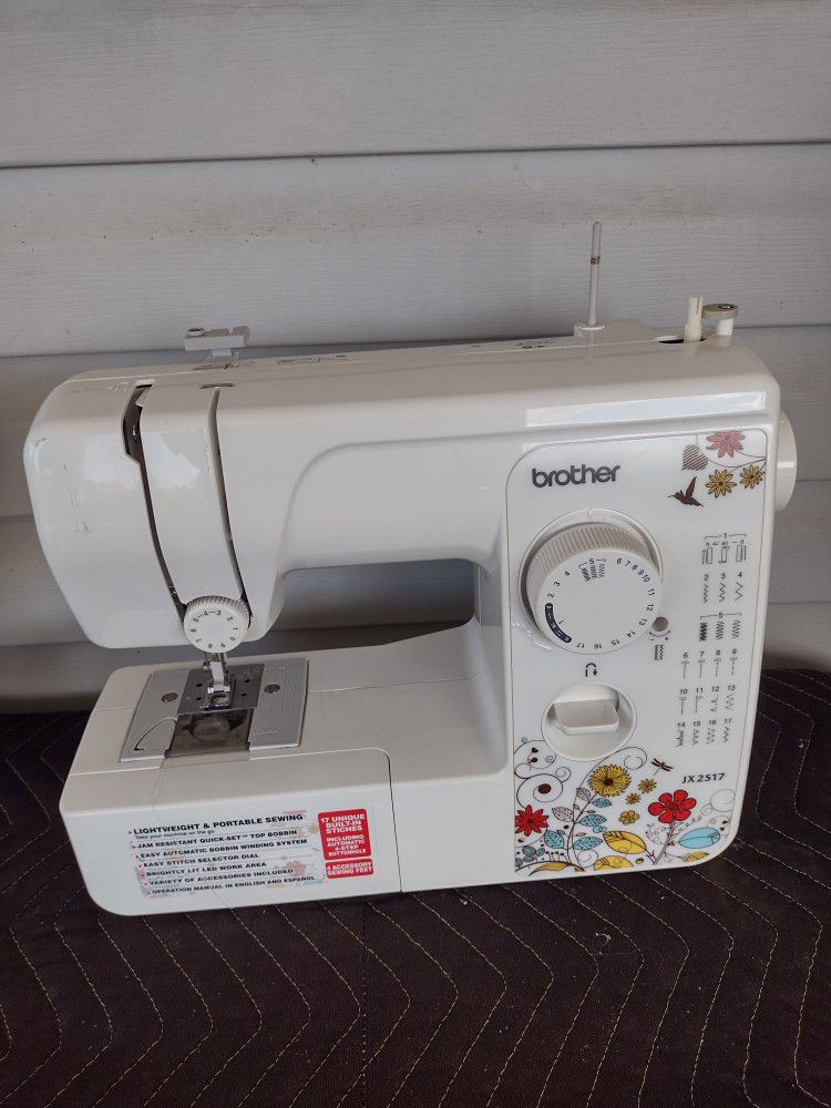 Brother JX2517 sewing machine (for parts only)
