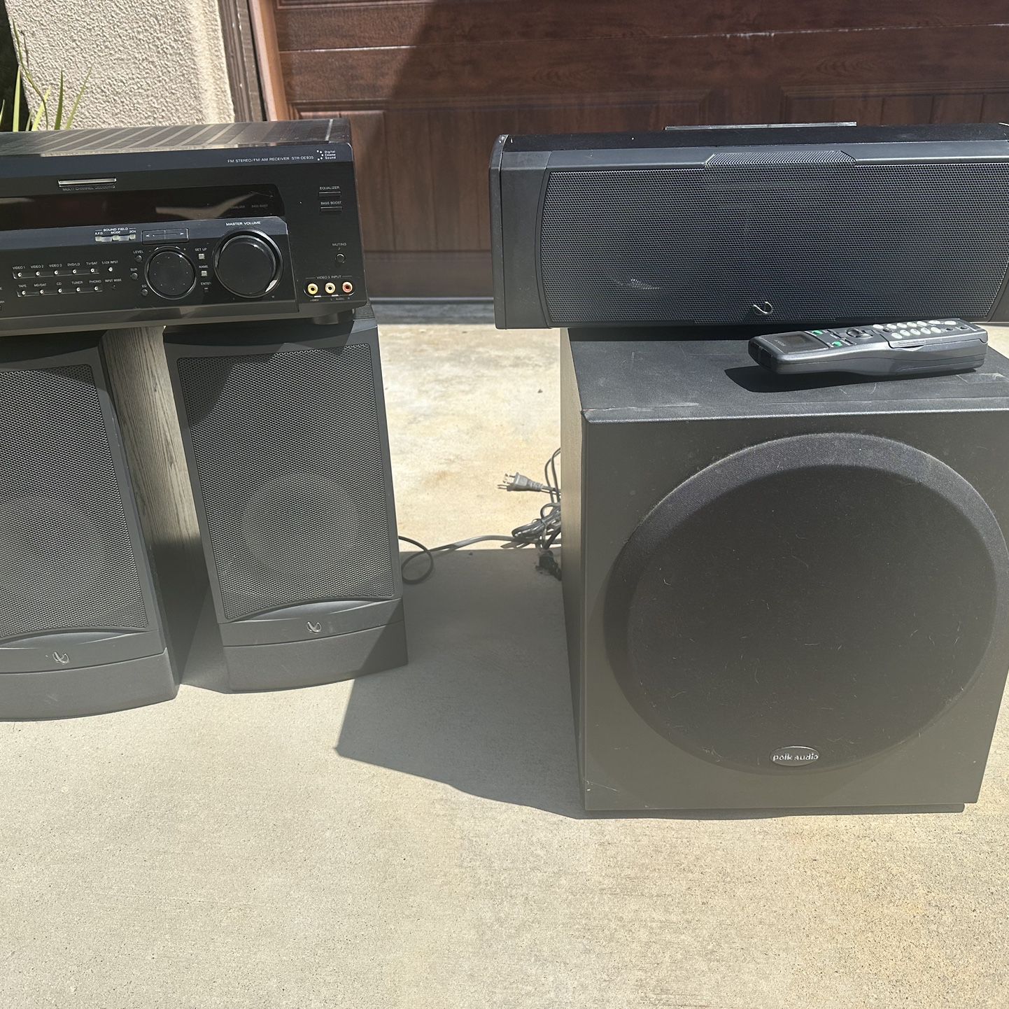 Complete Stereo System (Sony, Infinity, Polk) - REDUCED PRICE