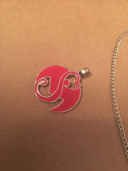 Strange music pendant with chain