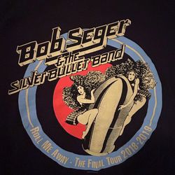 Bob Seger - “Roll Me Away - The Final Tour”  2018-2019”  Size Large T-shirt