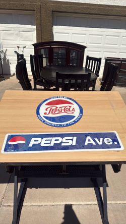 Vintage Pepsi Brand signs
