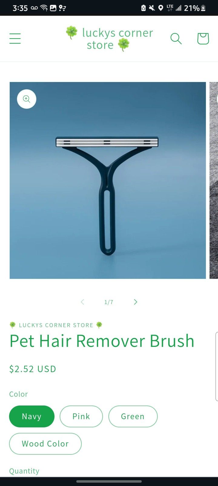 Pet Hair Remover Brush