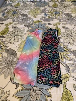 2 Girls gymnastics leotards
