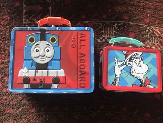 Thomas & Friends and Dr.Seuss lunch boxes