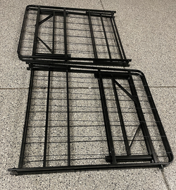 Twin Metal Folding Bed Frame (2 supports king size)
