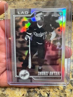 Topps Shohei Ohtani negative refractor