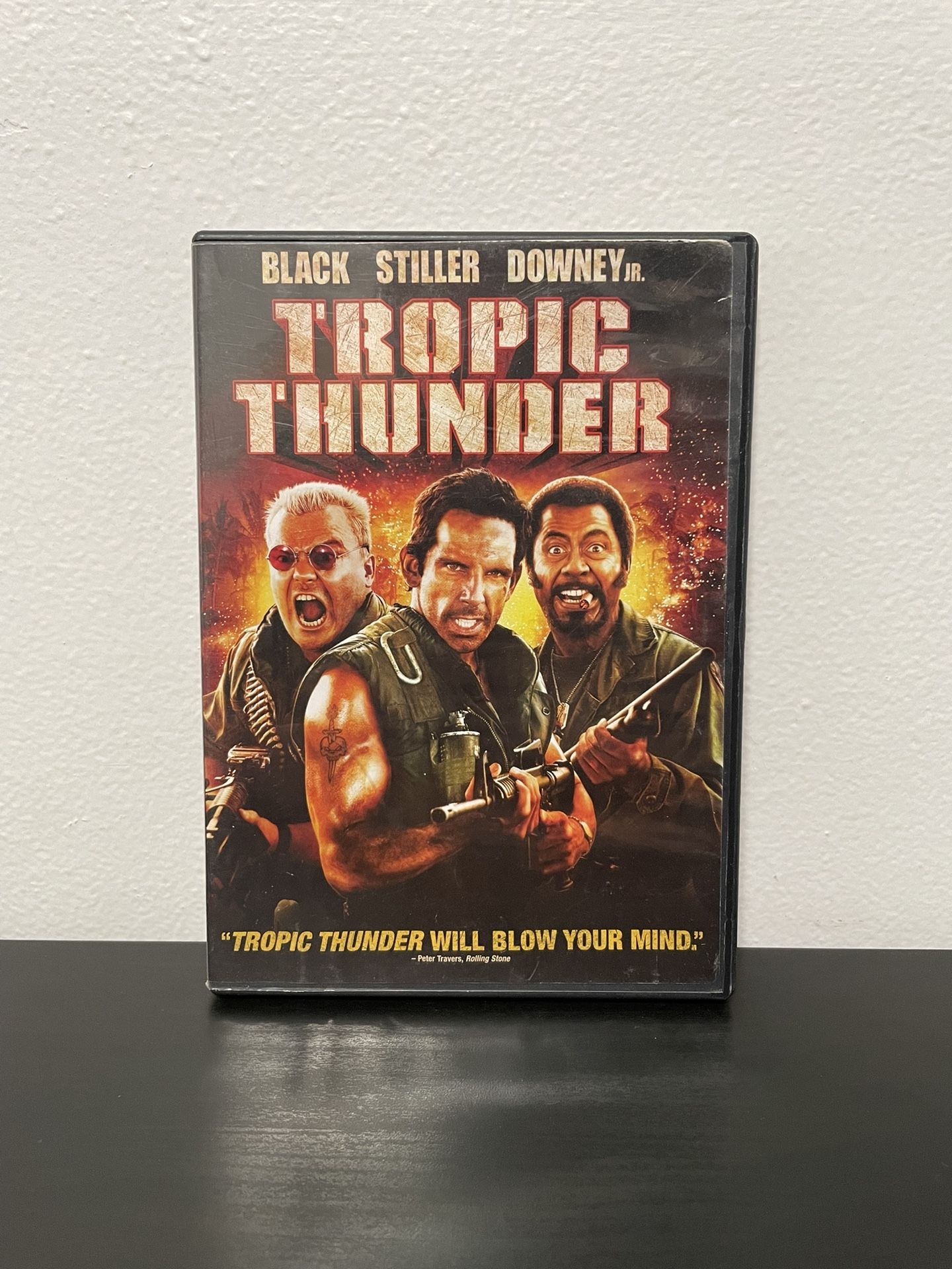Tropic Thunder DVD Movie Ben Stiller Tom Cruise Comedy Y2K Widescreen 2008