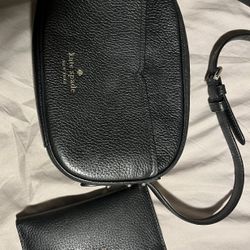 Kate Spade Leather Bag And Wallet 